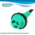 Hqrp Rv Electrical Power Cord Adapter 15a Male 5-15p To 30a Twist Lock Female L5-30r 10awg 3 Stw 12 Heavy Duty Plug Converter