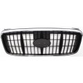 Hyundai Elantra Grille Assembly 2001 2002 2003 Plastic Sedan Chrome Shell And Insert Hy1200117 863502d070 