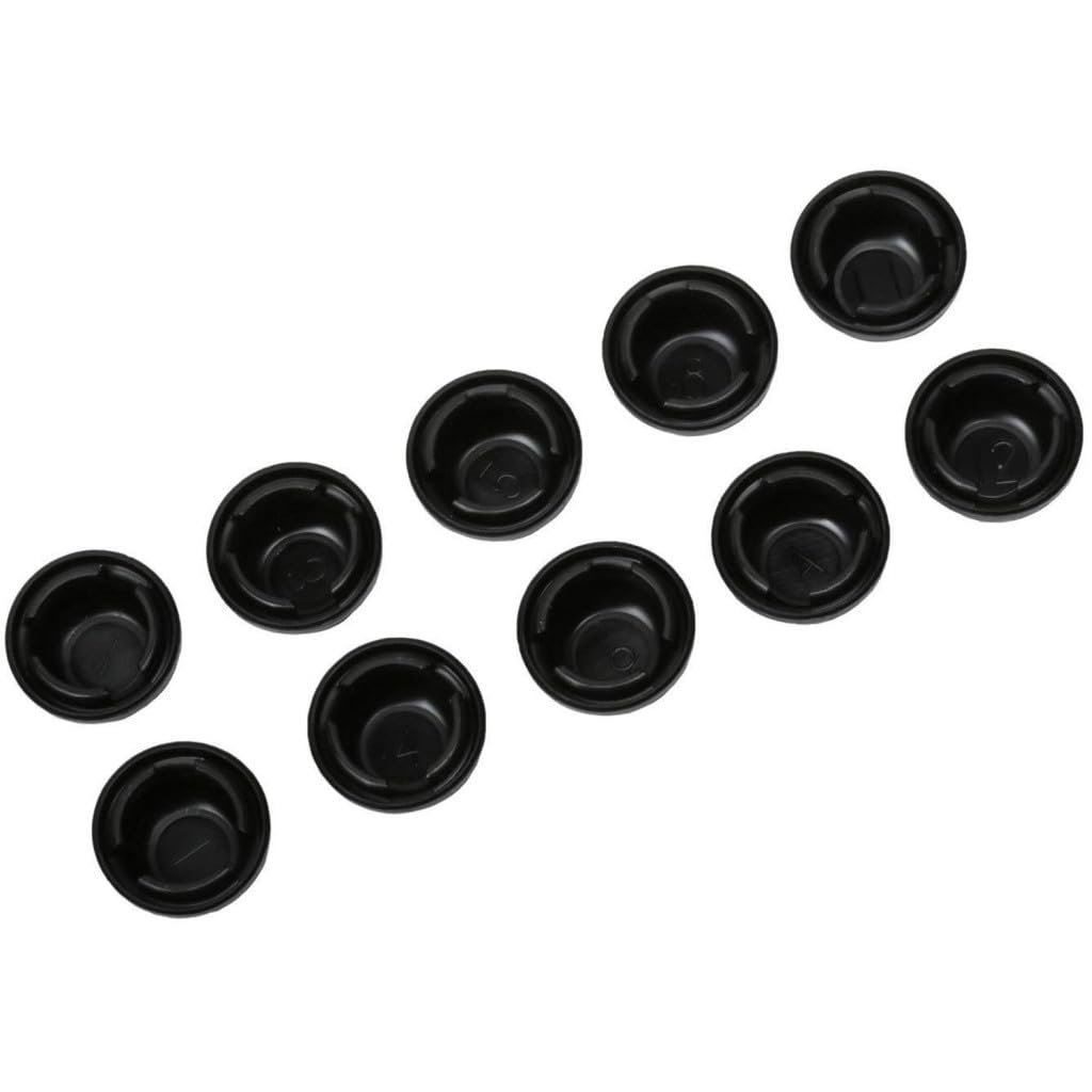 Windshield Wiper Arm Cap For Pontiac Grand Am 1999 To 2005 1 03 In Diameter 0 Thickness Clip On Method Black Plastic