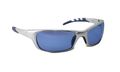 Sas Safety 542-0209 Gtr Eyewear With Polybag Ice Blue Mirror Lens Silver Frame 