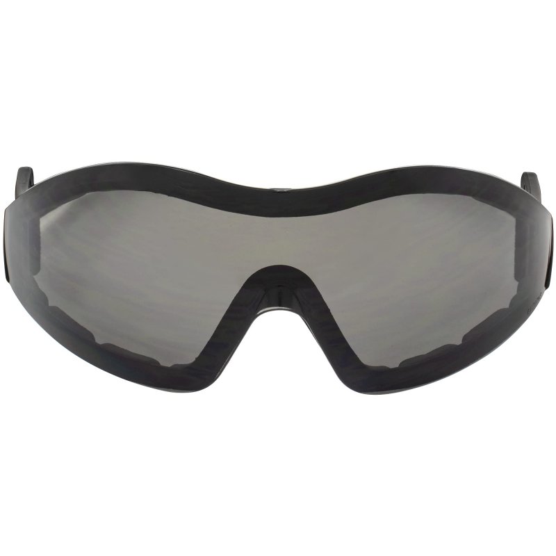 Global Vision Z-33 Padded Motorcycle Riding Skydiving Goggles Clear Smoke Yellow