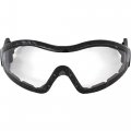 Global Vision Z-33 Padded Motorcycle Riding Skydiving Goggles Clear Smoke Yellow 