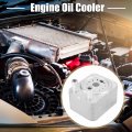 X Autohaux 038117021b Automatic Engine Oil Cooler 20 Rows For Volkswagen Touareg 2004-2011