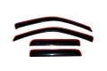Auto Ventshade Avs In-channel Ventvisor Rain Guards Fits 2004 2010 Isuzu D-max Double Cab 2012 Chevrolet Gmc Colorado Canyon 