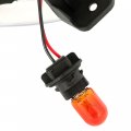 Hecasa Lh Turn Signal Light For 2019-2023 Chevy Chevrolet Malibu Replacement 84575553 W Led Drl Fog Lamp Driver Side Clear Lens