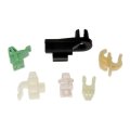 Hood Prop Rod Clip Assortment For Gmc Sonoma 1994 2001 Plastic Replacement 15021761 1h0823397 Black 6 Piece Set 