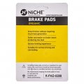 Niche Brake Pad Set For Triumph Speed Triple Tiger 1050 T2020555 T2020475 T2020333 Front Rear Organic