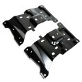 2pcs Front Driver And Passenger Side Bumper Mounting Plate Replacement For 2018 2019 2020 Jl3z17b985a Jl3z17b984a Fo1066198