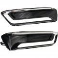 Chevy Impala Fog Light Bumper Covers 2014-2020 Pair Driver And Passenger Side Bezel For Ltz Models Only W Holes Drl Gm1038166 