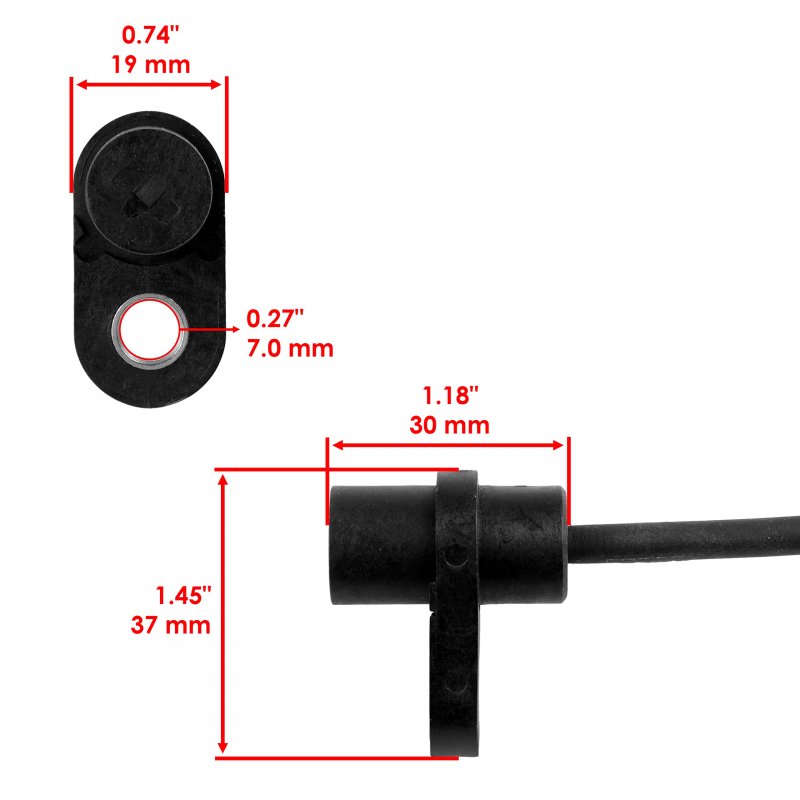 Speedometer Hall Effect Sensor For Polaris Ranger 700 4x4 6x6 Sportsman And Magnum Models Part Number