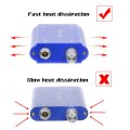 Eustoma 5w Led Headlight Waist Hanging Type Plastic Clip On Headlamp For Binocular Loupes Dy-008 Blue
