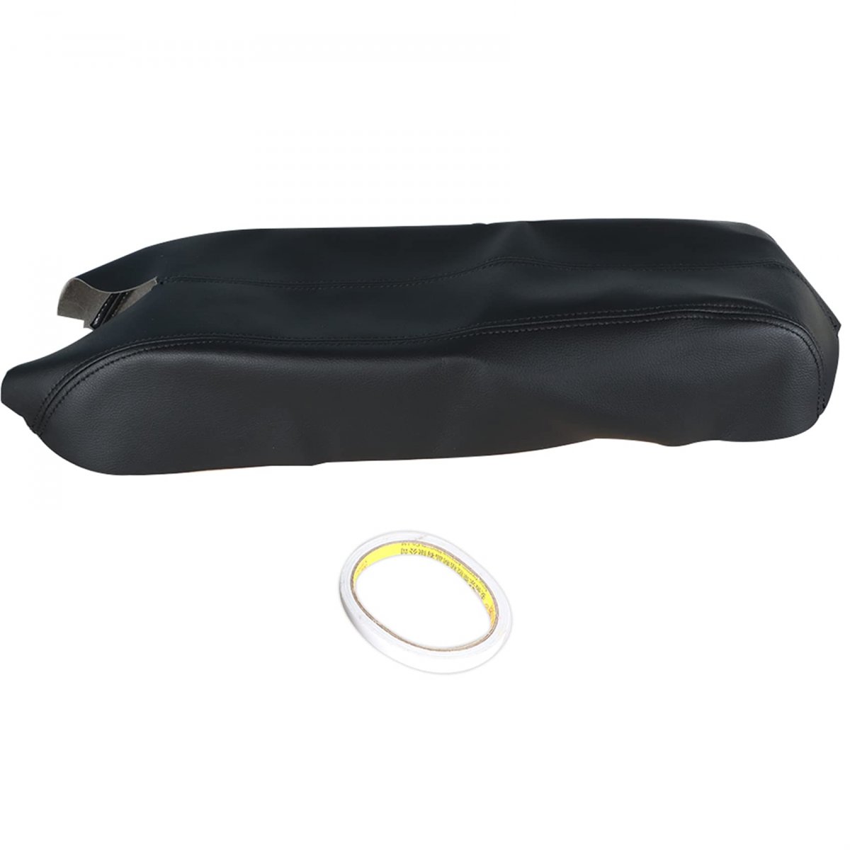 Center Console Lid Armrest Leather Cover Replacement For Acura Rdx 2007-2012 Black