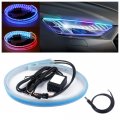 2pcs Car Led Lights With App Control Cool Multi-color Rgb Strip For Interior Exterior Multifunctional Ambient Lighting Kit Fits 