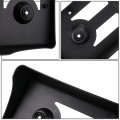Auto Dynasty Fo1068177 Factory Style Front License Plate Mounting Bracket Compatible With Ford Mustang 18-21 Matte Black