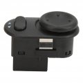 Qiilu Power Mirror Switch 15250458 Side Door Exterior Rearview Control Replacement For Hummer H3 2007a 2010