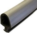 Black Silicone Bulb Type Gasket Weatherstrip 3 8 Width 16 Backing 20 Ft 