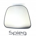 Spieg Gm1323885 Side Mirror Glass For Chevrolet-express Gmc-savana 1500-2500-3500 Non-heated With Backing Plate Driver