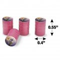 Hummingbirds Valve Stem Caps For Tire Rim Wheel Aluminum Pink