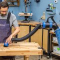 Rockler Fence Port Dust Brush