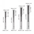 Uxcell Chucking Reamer Set Lathe Machine Straight Flute Milling Cutter High Speed Steel H7 Tolerance 6mm 8mm 10mm 12mm 4pcs