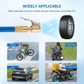 4x Tire Inflator Chuck With Clamp Adapter Nozzle Valve Threads