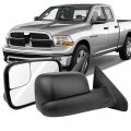 Ocpty Towing Mirror Power Heated Right Passenger Side Tow Fit For 2002-2008 Dodge Ram 1500 2003-2009 2500 3500 With No Turn 