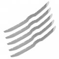 Hecasa Front Grille Trim Cover Compatible With 2019-2022 Ram 1500 Pickup Big Horn Laramie Lone Star Grill Snap On Overlay 5pcs