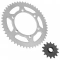 Caltric Front And Rear Sprocket Kit Compatible With Suzuki Rm250 1983 1984 1985 1986