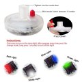 Usonline911 4 Pack Solar Powered Car Wheel Tyre Valve Caps Light Auto Flash Led Hub Tire Cap