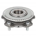 Ocpty New Wheel Hub Bearings Front Axle 5 Lugs With Abs Compatible For Chevrolet Tracker Gmc Suzuki Xl-7 2001-2006 Oe 513193