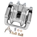 Rear Right Disc Brake Caliper Assembly With Bracket For Honda Cr V 2005 2006 2 4l Passenger Side 1 5 In Piston Replaces 19b2910 