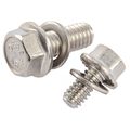 Jegs Performance Products 83305 Hex Head Serrated Flange Stainless Steel Oil Pan 