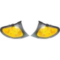 Parking Signal Light Pair For Bmw 325i 330i Sedan Wagon 2002 2003 2004 2005 Driver And Passenger Side Yellow Bm2520109 63 13 7