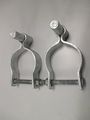 Pressed Steel Chain Link Fence Post Hinge W Bolt 2 Sets Pack 2-3 8 