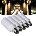 Satco 5w T6 Led Mini Candelabra Bulb Frost Finish 5000k Natural Light 120 Volt Residential Commercial Indoor Enclosed Fixtures 