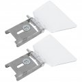 2pcs Bench Grinder Eye Shield 304 Stainless Steel Eyeshield Replacement 