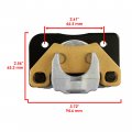 Caltric Front Left And Right Brake Caliper With Pad Compatible Arctic Cat Xr 500 550 700 2015