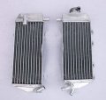 L R Aluminum Alloy Radiator For Yamaha Yz 125 Yz125 2002 2003 2004 02 03 04 Aftermarket Compatible Replacement 