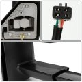 Left Side Black Power Telescoping Arm Foldable Rear View Towing Mirror Compatible With C K Pickup C10 Gmt400 88-02