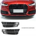 Car Front Fog Light Grilla Pair Bumper Grille Cover 4g0807681an Replacement For A6 C7 2014 2018 Automotive Exterior