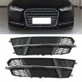 Car Front Fog Light Grilla Pair Bumper Grille Cover 4g0807681an Replacement For A6 C7 2014 2018 Automotive Exterior