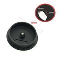 Yxq Black Cable Manager Wire Grommet 2 Inch 5 Pcs Pack 