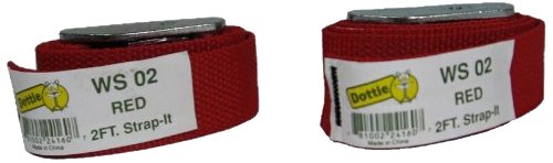 L H Dottie Ws02 Web Strap Tie Down 2-feet Length Red