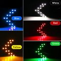 Otpoutopa 2pcs 14-smd Led Arrow Panel Lights Auto Parts Concealed Marker Clearance For Car Rearview Mirror Indicator Turn