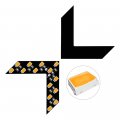 Otpoutopa 2pcs 14-smd Led Arrow Panel Lights Auto Parts Concealed Marker Clearance For Car Rearview Mirror Indicator Turn