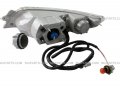 Niuparts Headlight With Halogen Bulbs Warm White Driver Side Fit International 4000 4200 4300 4400 8600
