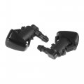 X Autohaux 4pcs Car Front Windshield Washer Nozzles For Jeep Commander 2006-2010 Liberty 2008-2012 Dodge Nitro 2007-2011 With