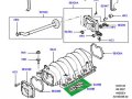 Land Rover Gasket Intake Manifold Range 03-05 Set Of 4 Lkj000040 Victor Reinz