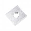 Uxcell Square Nuts M6x15mmx4mm Zinc-plated Metric Coarse Thread Assortment Kit 100 Pcs