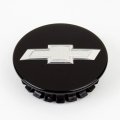 Gmc New Wheel Hub Center Cap Black W Silver Bowtie Logo 12-18 Chevrolet 22791586 